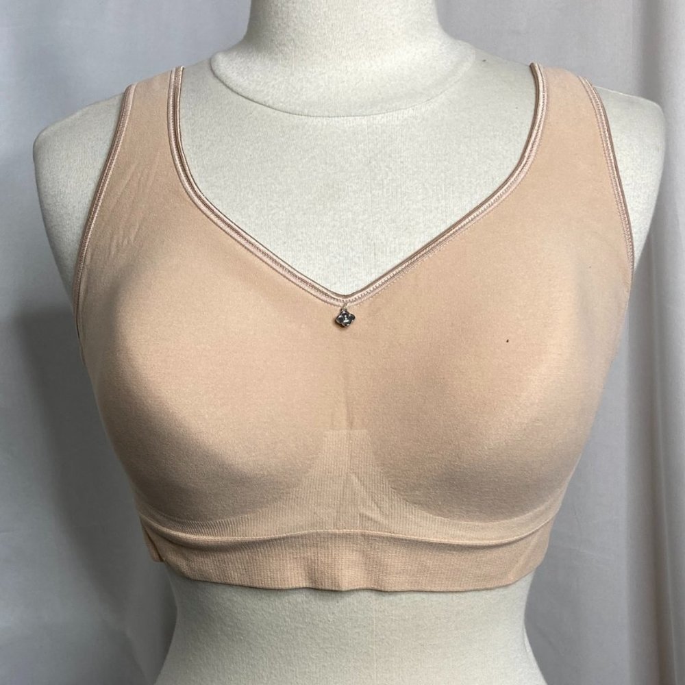 Breezies Seamless Foam Cups Comfort Wirefree Bra